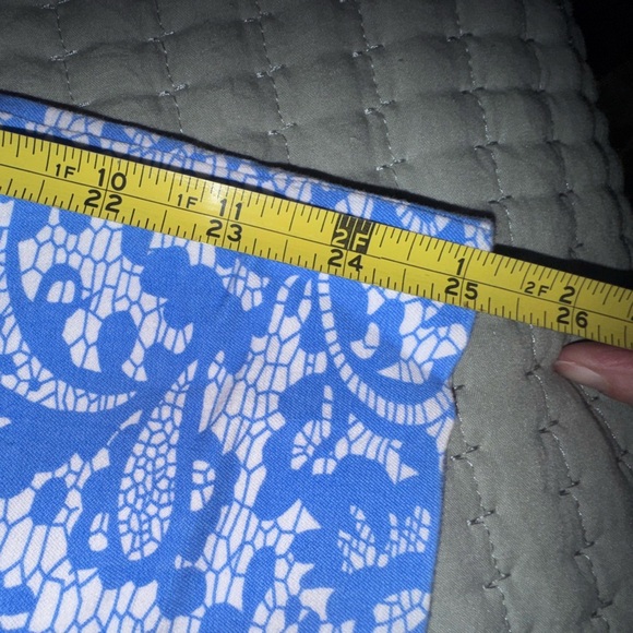 J. McLaughlin Dock capri bi stretch print, elegant pants. Size 8. EUC - Picture 3 of 10